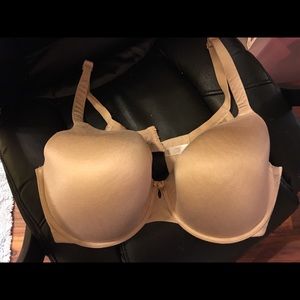 44DDD Cacique beige padded underwire bra